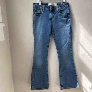 Levi’s Strauss 518 superlow boot cut jeans